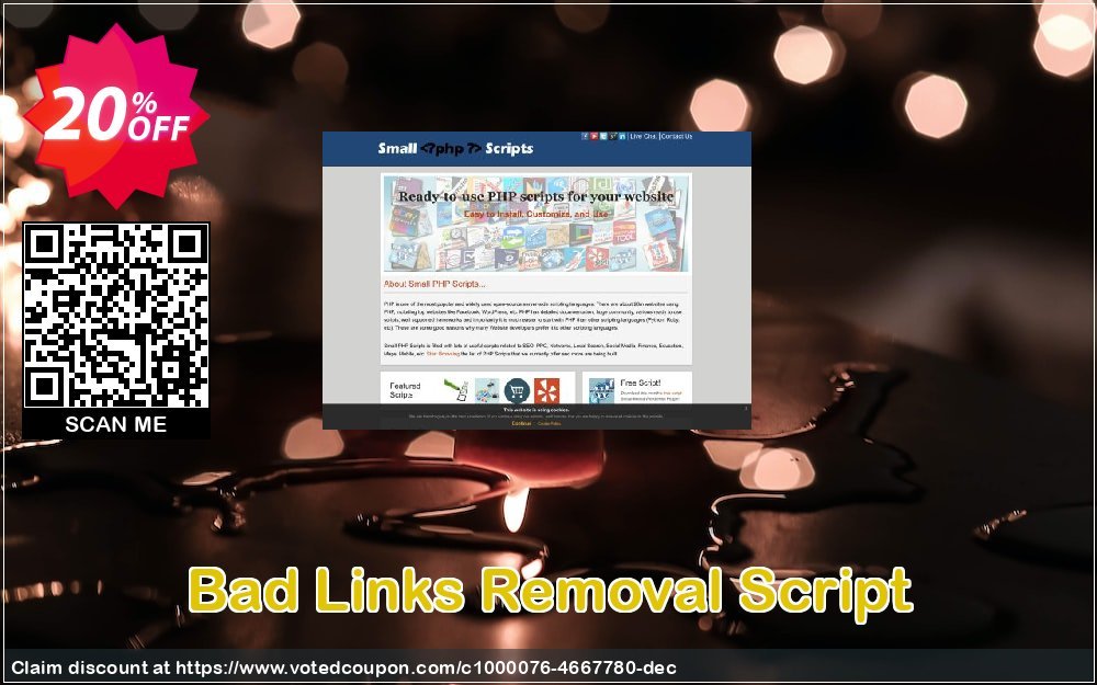 Bad Links Removal Script Coupon Code Apr 2024, 20% OFF - VotedCoupon