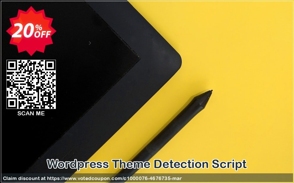 Wordpress Theme Detection Script Coupon Code Apr 2024, 20% OFF - VotedCoupon