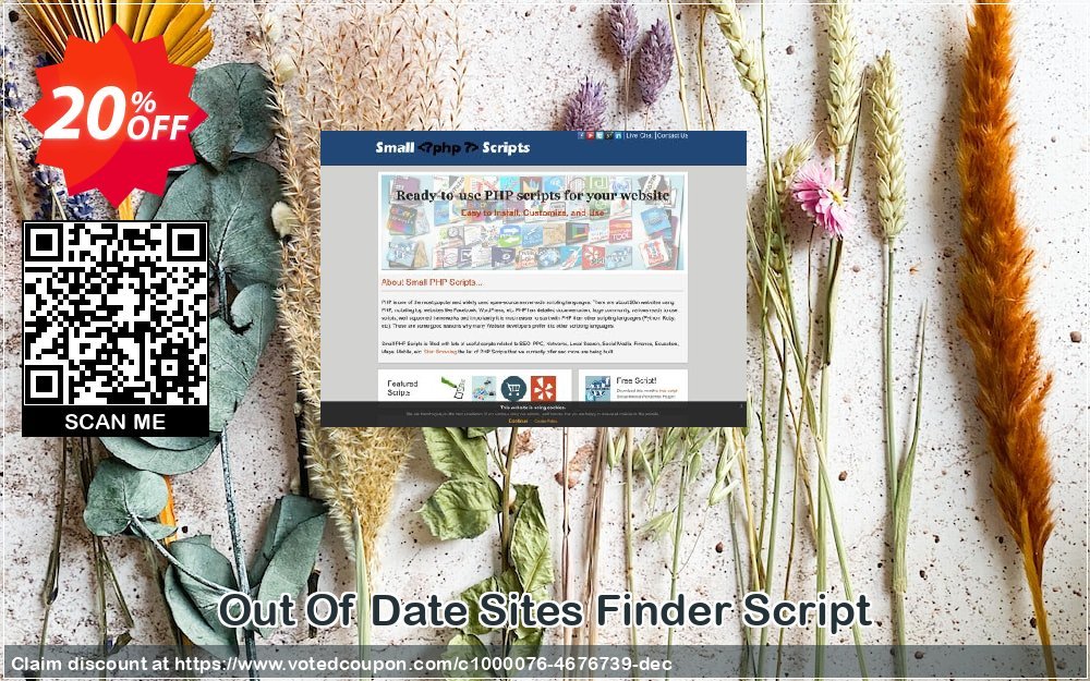 Out Of Date Sites Finder Script Coupon Code Apr 2024, 20% OFF - VotedCoupon