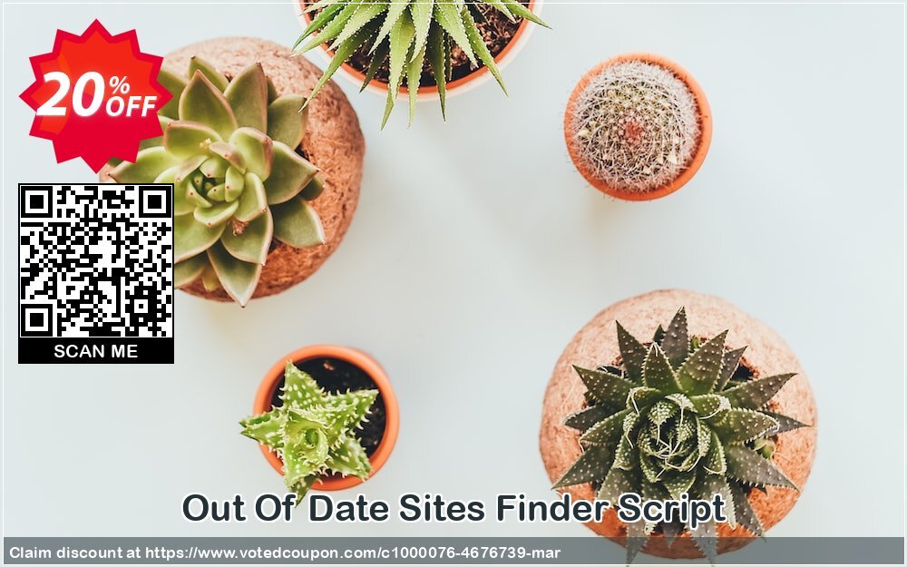 Out Of Date Sites Finder Script Coupon Code Apr 2024, 20% OFF - VotedCoupon