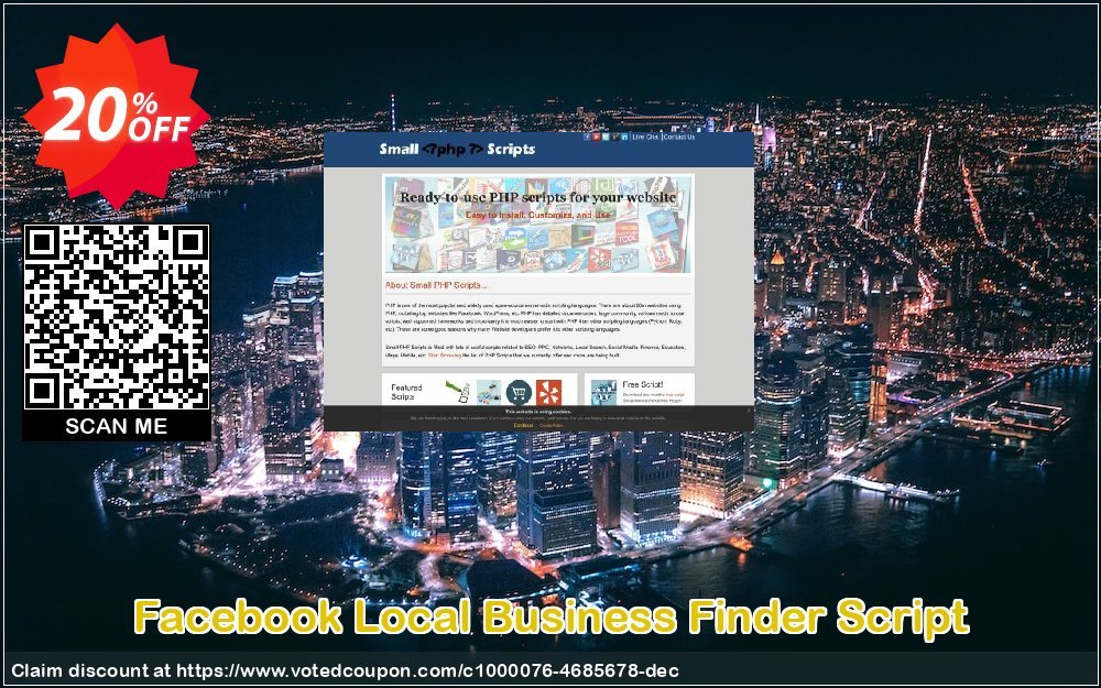 Facebook Local Business Finder Script Coupon Code Apr 2024, 20% OFF - VotedCoupon