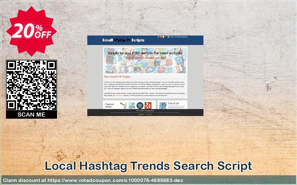 Local Hashtag Trends Search Script Coupon Code Apr 2024, 20% OFF - VotedCoupon