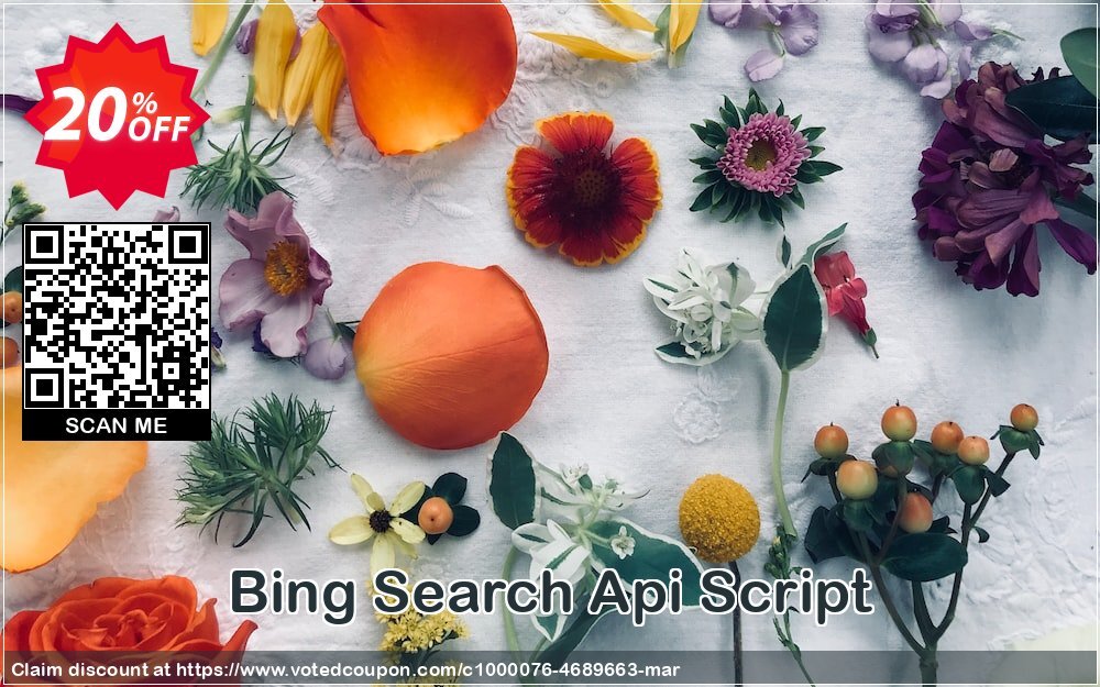 Bing Search Api Script Coupon Code Apr 2024, 20% OFF - VotedCoupon