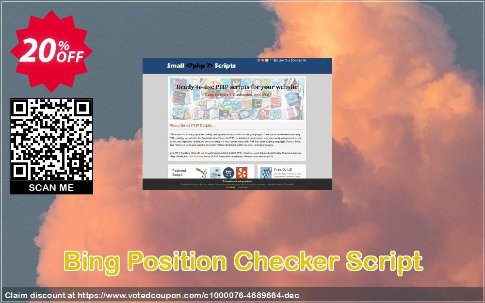 Bing Position Checker Script Coupon Code May 2024, 20% OFF - VotedCoupon