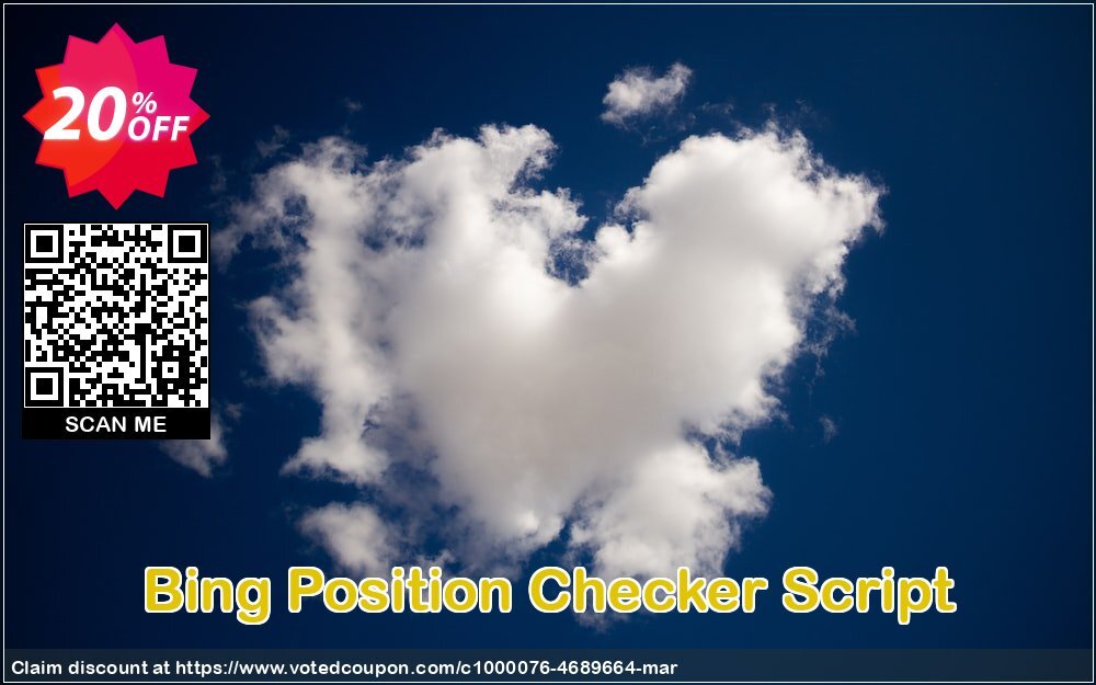 Bing Position Checker Script Coupon Code May 2024, 20% OFF - VotedCoupon