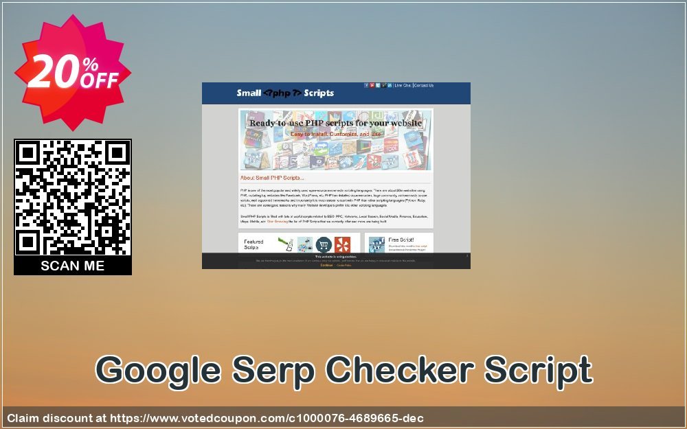 Google Serp Checker Script Coupon, discount Google Serp Checker Script Awful discount code 2024. Promotion: amazing promo code of Google Serp Checker Script 2024