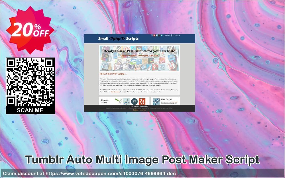 Tumblr Auto Multi Image Post Maker Script Coupon, discount Tumblr Auto Multi Image Post Maker Script Amazing discount code 2023. Promotion: stunning promo code of Tumblr Auto Multi Image Post Maker Script 2023
