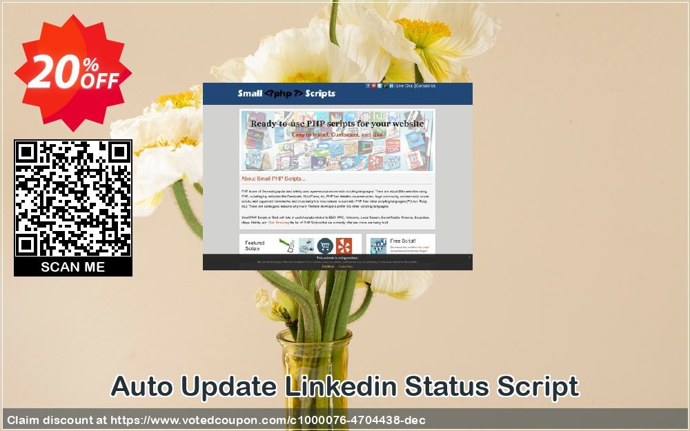 Auto Update Linkedin Status Script Coupon Code Apr 2024, 20% OFF - VotedCoupon