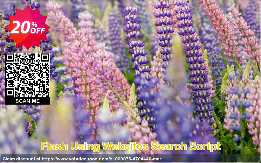 Flash Using Websites Search Script Coupon, discount Flash Using Websites Search Script Wonderful deals code 2024. Promotion: amazing offer code of Flash Using Websites Search Script 2024