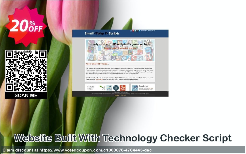 Website Built With Technology Checker Script Coupon, discount Website Built With Technology Checker Script Stirring promotions code 2024. Promotion: impressive sales code of Website Built With Technology Checker Script 2024