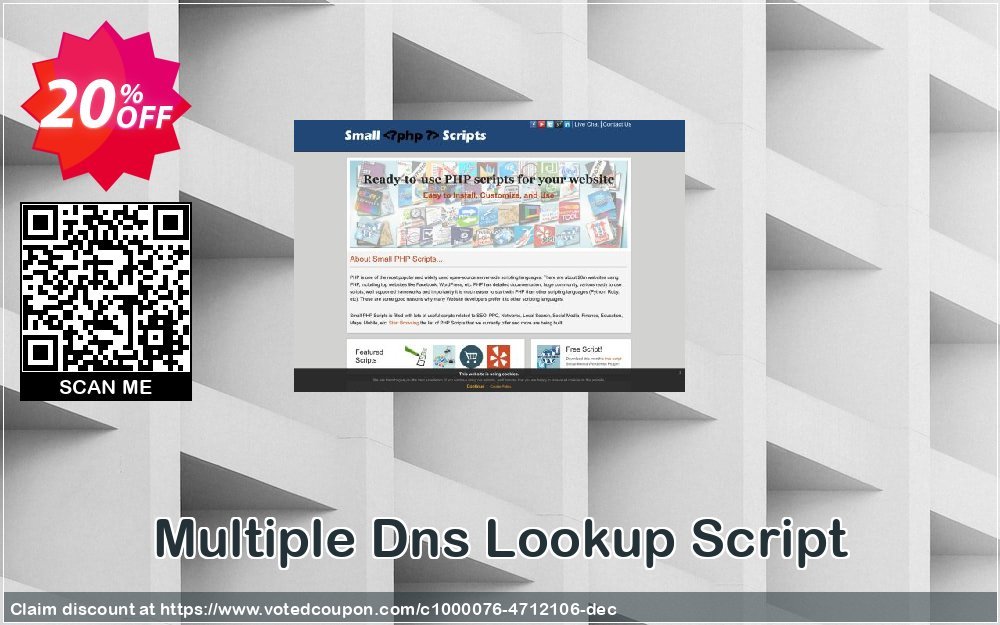 Multiple Dns Lookup Script Coupon, discount Multiple Dns Lookup Script Formidable offer code 2024. Promotion: fearsome discount code of Multiple Dns Lookup Script 2024