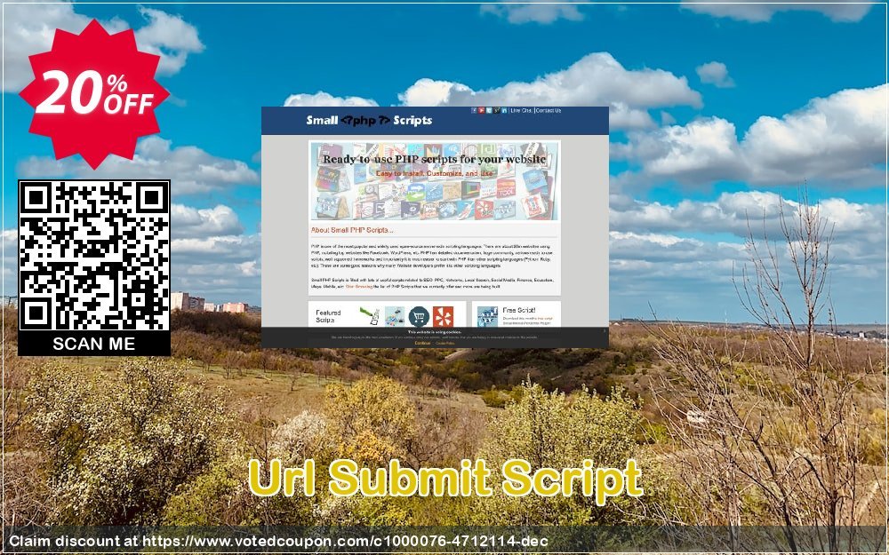 Url Submit Script Coupon Code Apr 2024, 20% OFF - VotedCoupon