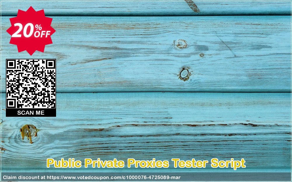 Public Private Proxies Tester Script Coupon, discount Public Private Proxies Tester Script Big sales code 2024. Promotion: hottest deals code of Public Private Proxies Tester Script 2024