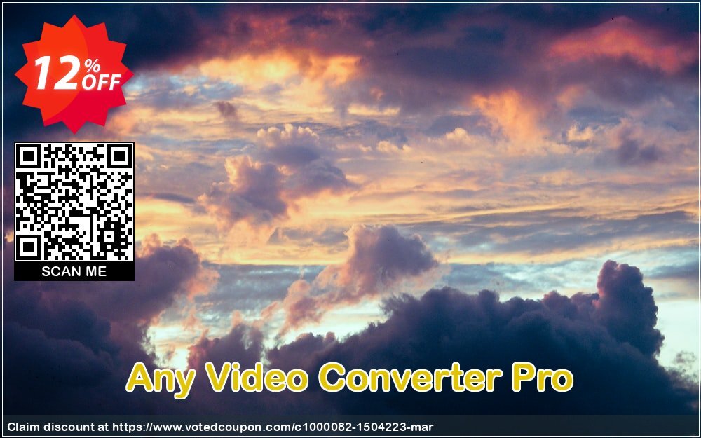 Any Video Converter Pro Coupon Code Apr 2024, 12% OFF - VotedCoupon