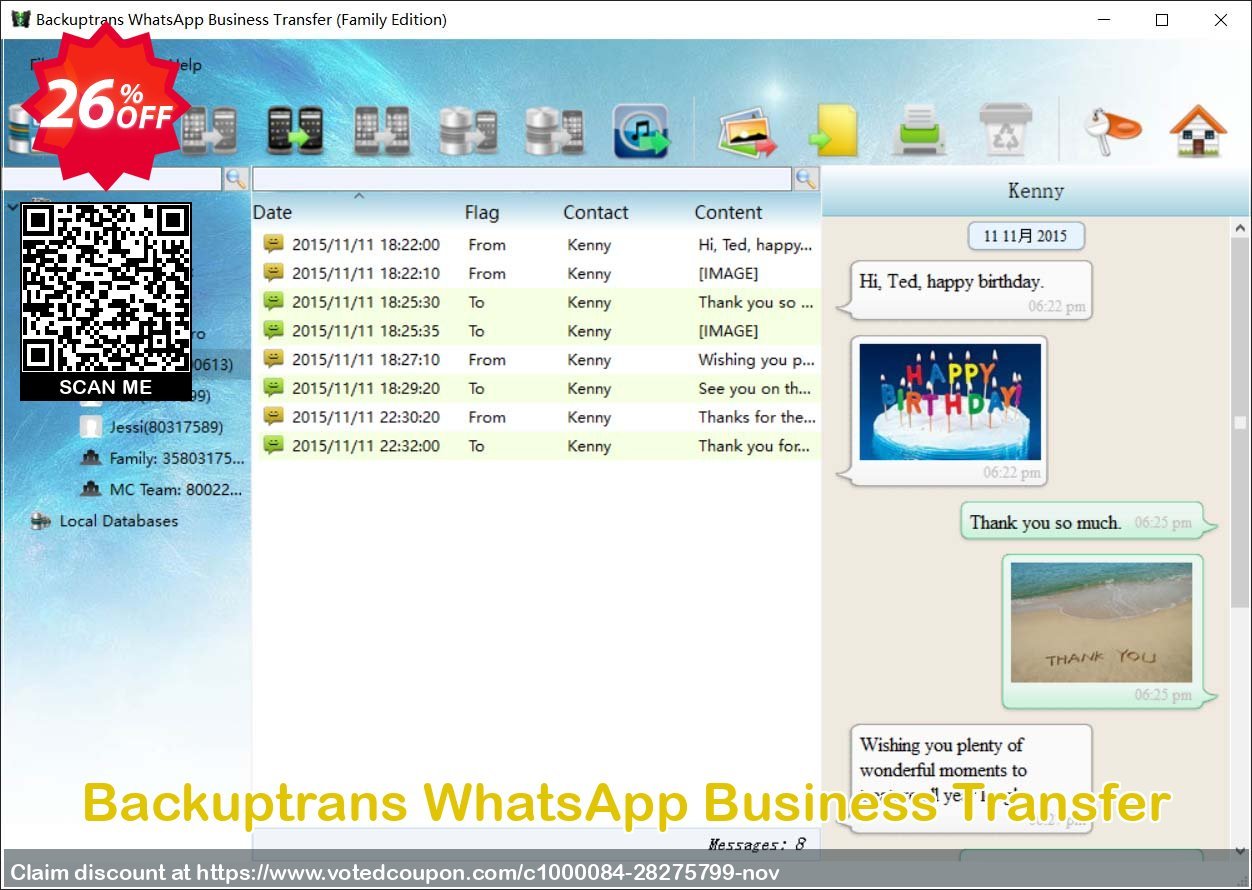 Backuptrans WhatsApp Business Transfer Coupon Code Apr 2024, 26% OFF - VotedCoupon