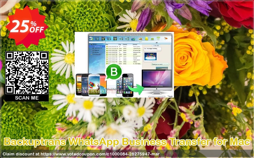 Backuptrans WhatsApp Business Transfer for MAC Coupon Code Jun 2024, 25% OFF - VotedCoupon