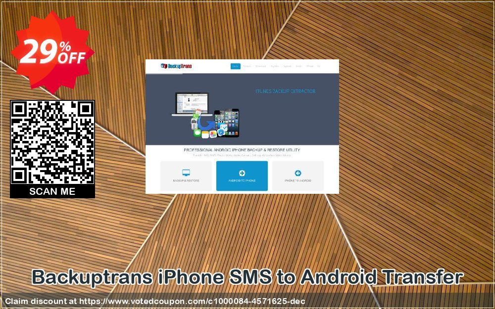 Backuptrans iPhone SMS to Android Transfer Coupon Code Apr 2024, 29% OFF - VotedCoupon