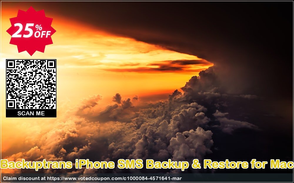 Backuptrans iPhone SMS Backup & Restore for MAC Coupon Code Apr 2024, 25% OFF - VotedCoupon