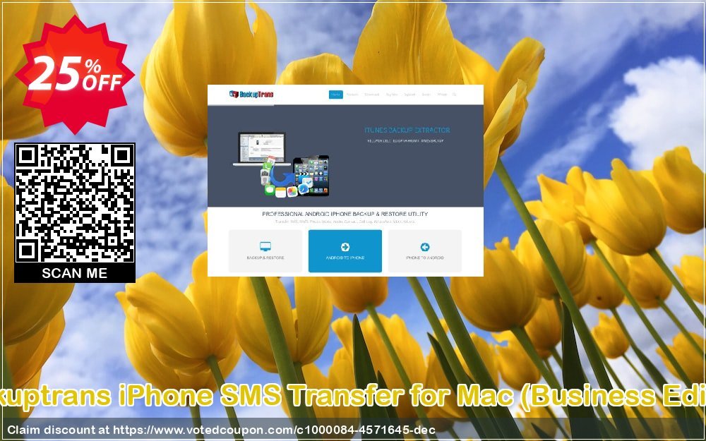 Backuptrans iPhone SMS Transfer for MAC, Business Edition  Coupon Code Apr 2024, 25% OFF - VotedCoupon