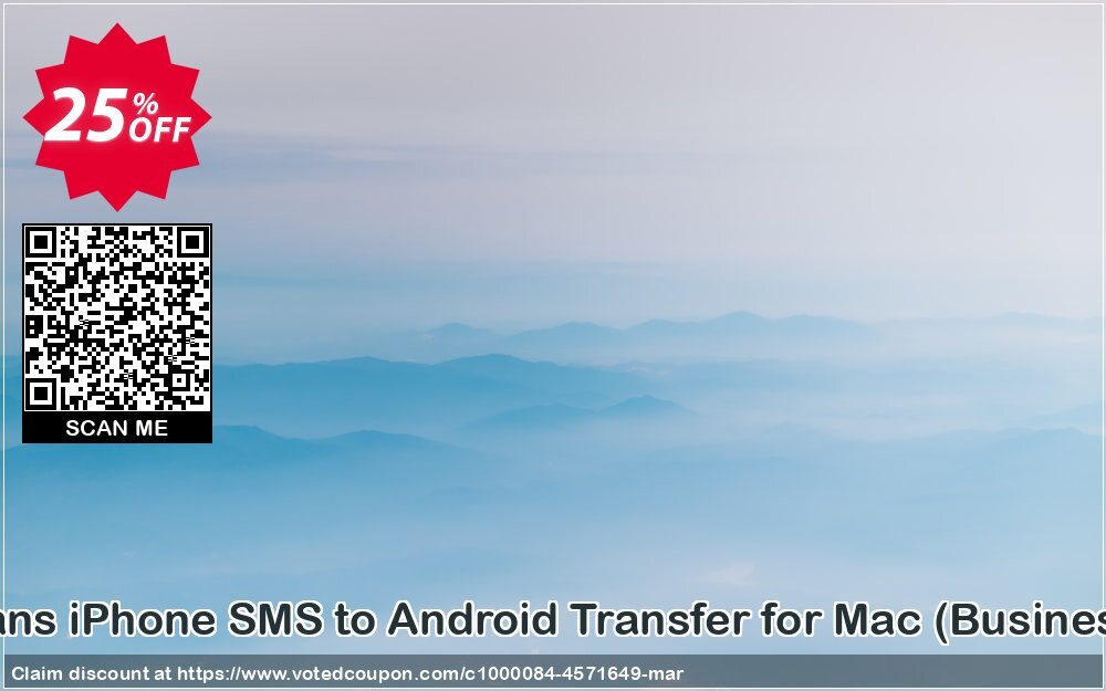 Backuptrans iPhone SMS to Android Transfer for MAC, Business Edition  Coupon Code Apr 2024, 25% OFF - VotedCoupon