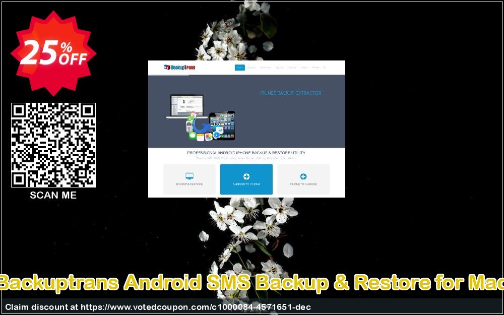 Backuptrans Android SMS Backup & Restore for MAC Coupon Code Apr 2024, 25% OFF - VotedCoupon