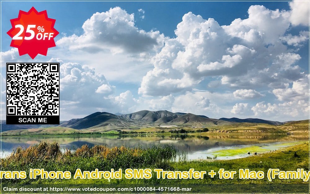 Backuptrans iPhone Android SMS Transfer + for MAC, Family Edition  Coupon Code Apr 2024, 25% OFF - VotedCoupon