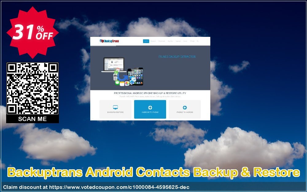 Backuptrans Android Contacts Backup & Restore Coupon Code Apr 2024, 31% OFF - VotedCoupon