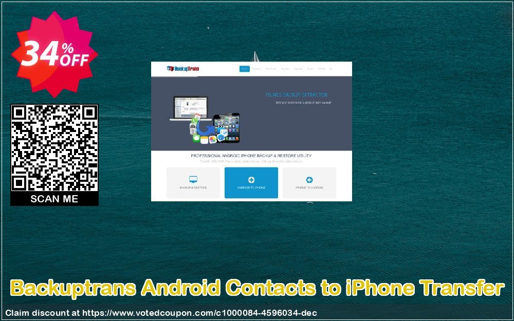 Backuptrans Android Contacts to iPhone Transfer Coupon Code Apr 2024, 34% OFF - VotedCoupon