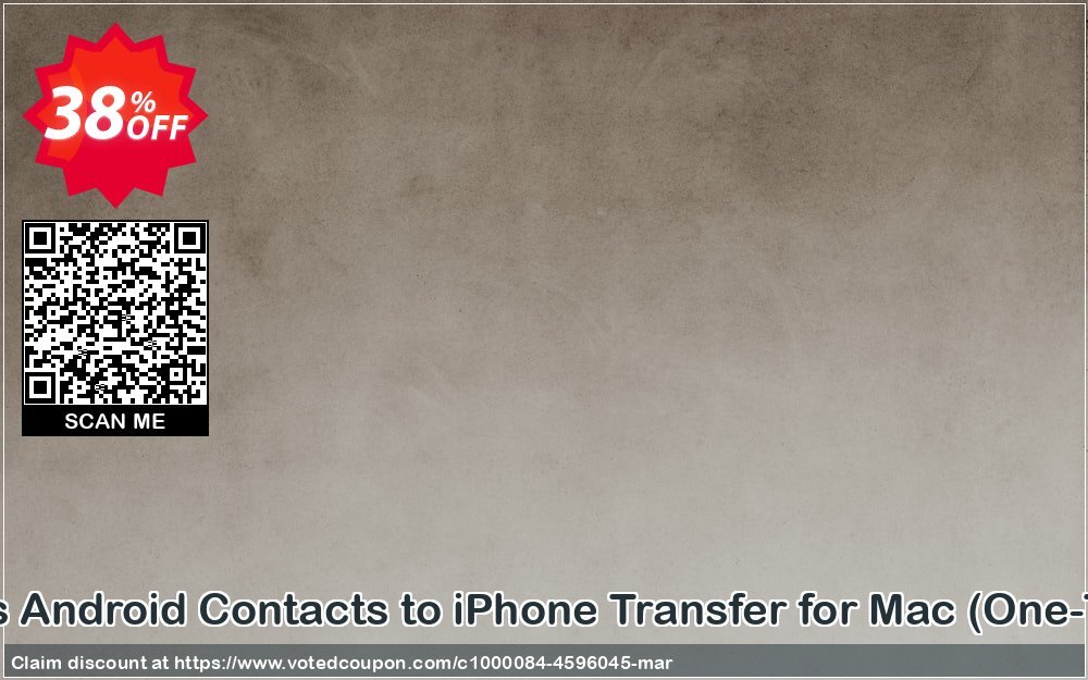 Backuptrans Android Contacts to iPhone Transfer for MAC, One-Time Usage  Coupon, discount Backuptrans Android Contacts to iPhone Transfer for Mac (One-Time Usage) stirring offer code 2024. Promotion: imposing deals code of Backuptrans Android Contacts to iPhone Transfer for Mac (One-Time Usage) 2024