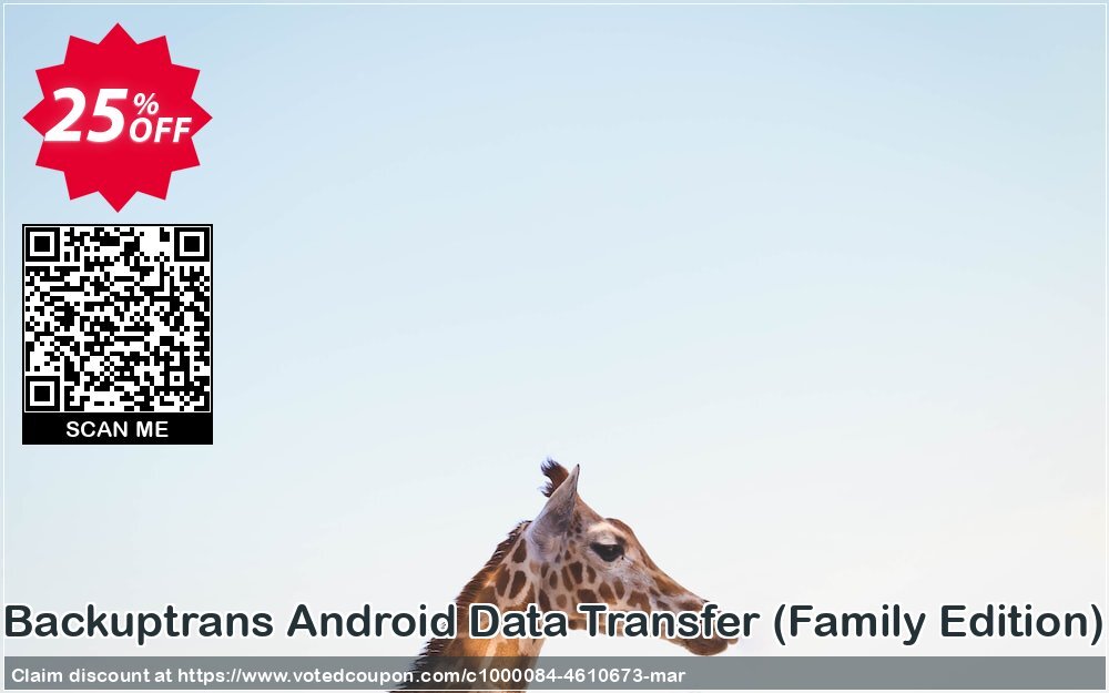 Backuptrans Android Data Transfer, Family Edition  Coupon Code Apr 2024, 25% OFF - VotedCoupon