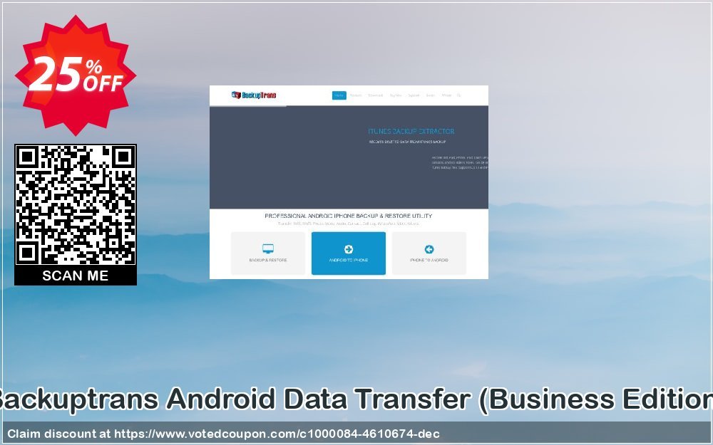 Backuptrans Android Data Transfer, Business Edition  Coupon Code Apr 2024, 25% OFF - VotedCoupon