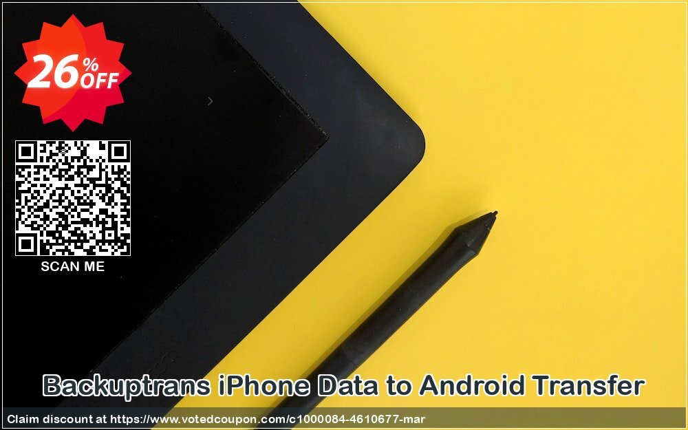 Backuptrans iPhone Data to Android Transfer Coupon, discount Backuptrans iPhone Data to Android Transfer (Personal Edition) dreaded promo code 2024. Promotion: fearsome discount code of Backuptrans iPhone Data to Android Transfer (Personal Edition) 2024