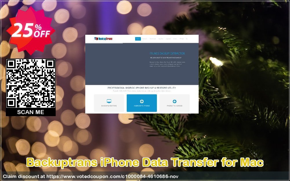 Backuptrans iPhone Data Transfer for MAC Coupon Code Apr 2024, 25% OFF - VotedCoupon