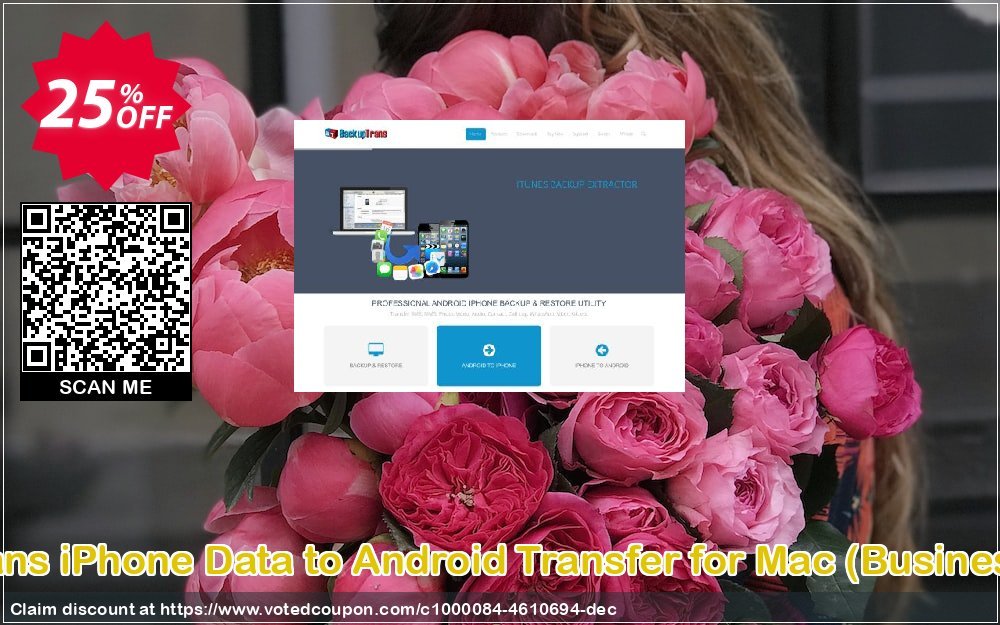 Backuptrans iPhone Data to Android Transfer for MAC, Business Edition  Coupon, discount Backuptrans iPhone Data to Android Transfer for Mac (Business Edition) staggering sales code 2024. Promotion: stunning promotions code of Backuptrans iPhone Data to Android Transfer for Mac (Business Edition) 2024