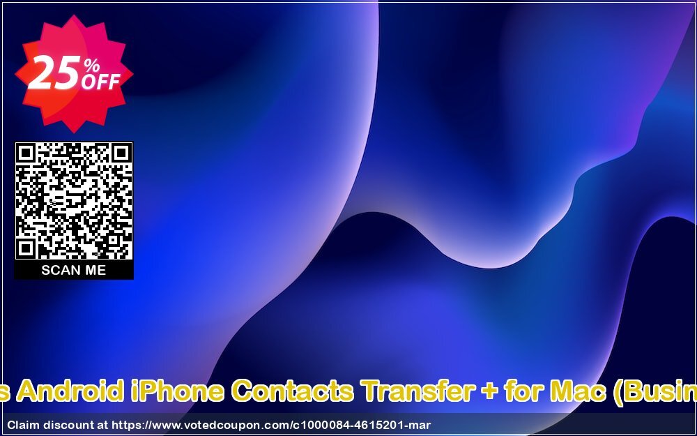 Backuptrans Android iPhone Contacts Transfer + for MAC, Business Edition  Coupon, discount Holiday Deals. Promotion: amazing discounts code of Backuptrans Android iPhone Contacts Transfer + for Mac (Business Edition) 2024