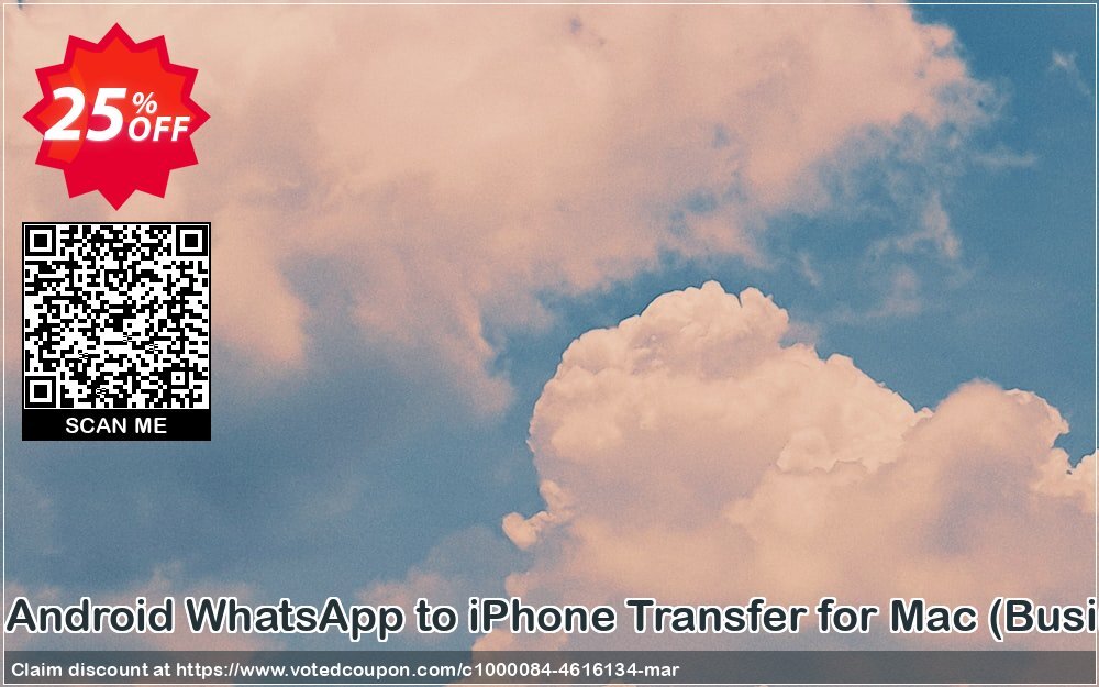 Backuptrans Android WhatsApp to iPhone Transfer for MAC, Business Edition  Coupon Code May 2024, 25% OFF - VotedCoupon