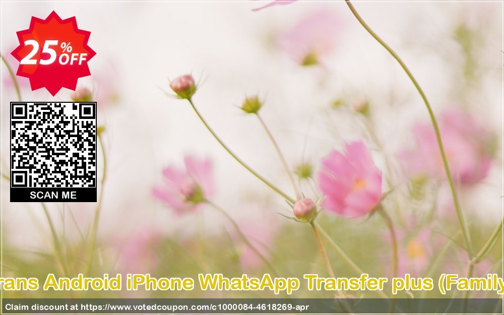 Backuptrans Android iPhone WhatsApp Transfer plus, Family Edition  Coupon, discount Holiday Deals. Promotion: excellent sales code of Backuptrans Android iPhone WhatsApp Transfer +(Family Edition) 2024