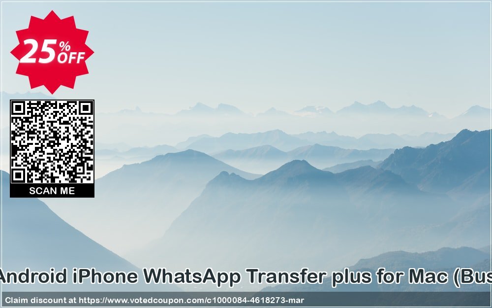 Backuptrans Android iPhone WhatsApp Transfer plus for MAC, Business Edition  Coupon, discount Holiday Deals. Promotion: awful promo code of Backuptrans Android iPhone WhatsApp Transfer + for Mac(Business Edition) 2024