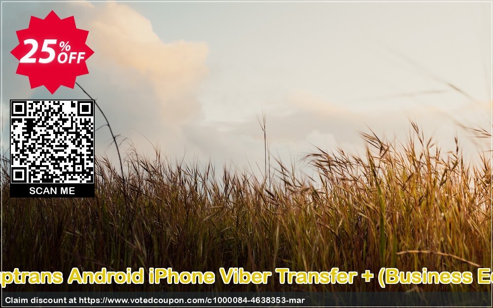 Backuptrans Android iPhone Viber Transfer +, Business Edition  Coupon Code May 2024, 25% OFF - VotedCoupon