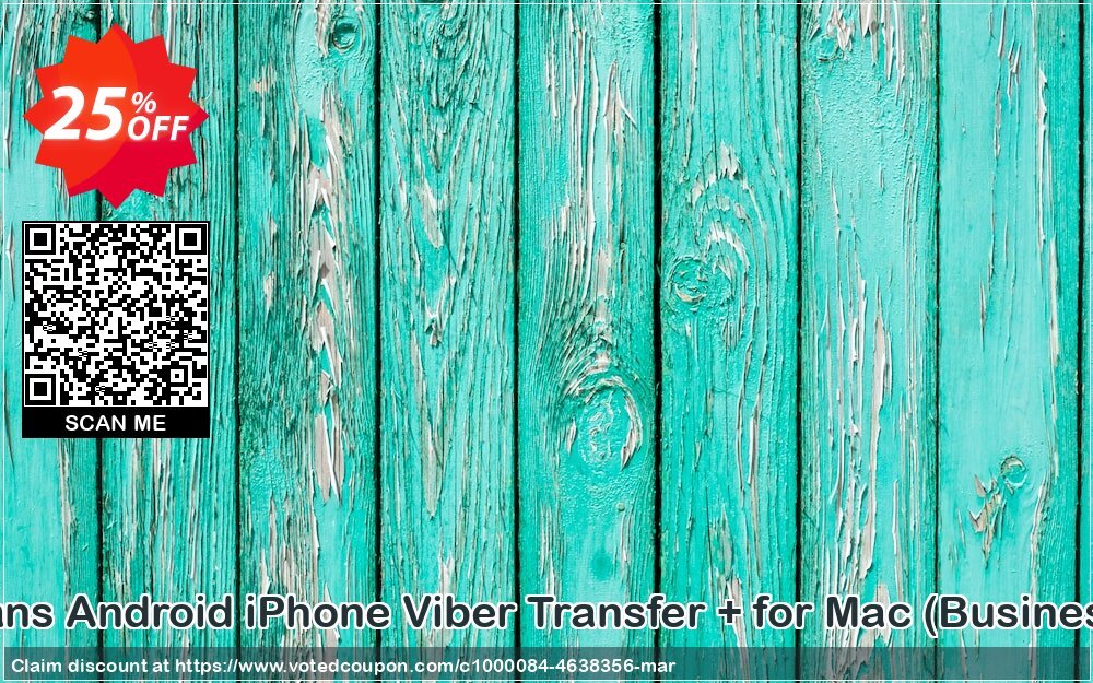 Backuptrans Android iPhone Viber Transfer + for MAC, Business Edition  Coupon Code Apr 2024, 25% OFF - VotedCoupon