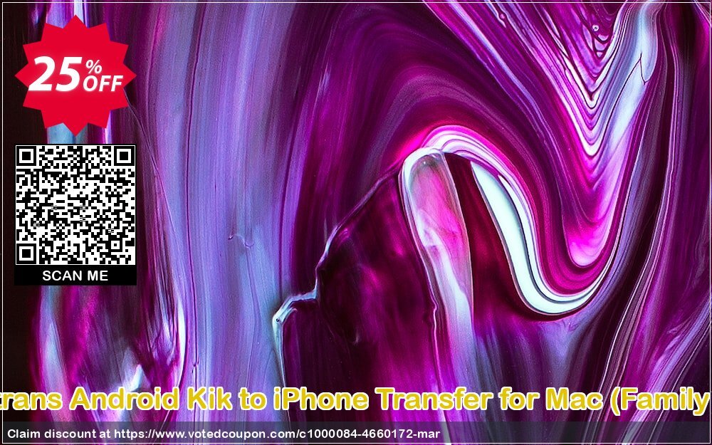 Backuptrans Android Kik to iPhone Transfer for MAC, Family Edition  Coupon, discount Backuptrans Android Kik to iPhone Transfer for Mac (Family Edition) fearsome offer code 2024. Promotion: formidable deals code of Backuptrans Android Kik to iPhone Transfer for Mac (Family Edition) 2024