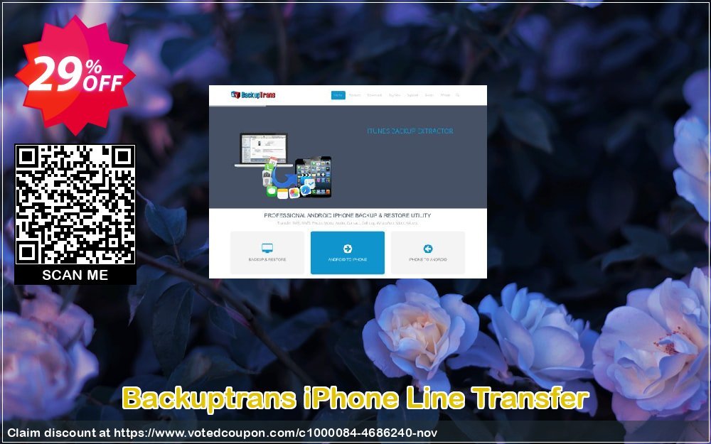 Backuptrans iPhone Line Transfer Coupon Code Apr 2024, 29% OFF - VotedCoupon
