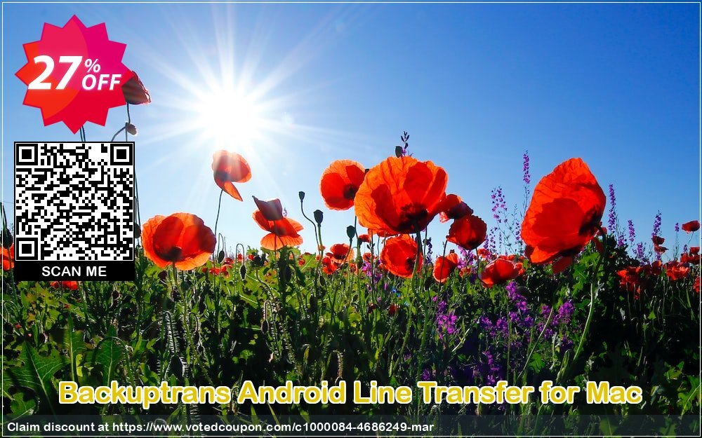 Backuptrans Android Line Transfer for MAC Coupon Code Apr 2024, 27% OFF - VotedCoupon