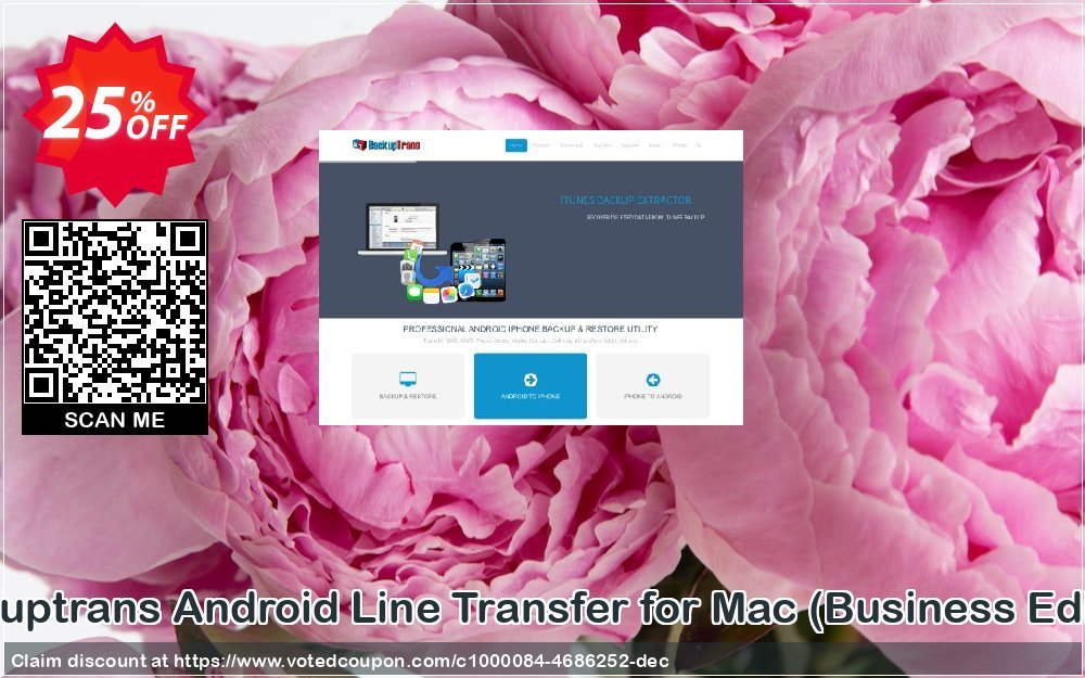 Backuptrans Android Line Transfer for MAC, Business Edition  Coupon Code Apr 2024, 25% OFF - VotedCoupon