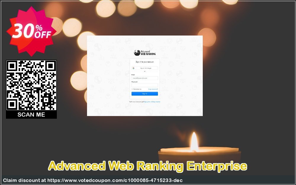 Advanced Web Ranking Enterprise Coupon, discount Advanced Web Ranking Enterprise impressive sales code 2023. Promotion: impressive sales code of Advanced Web Ranking Enterprise 2023