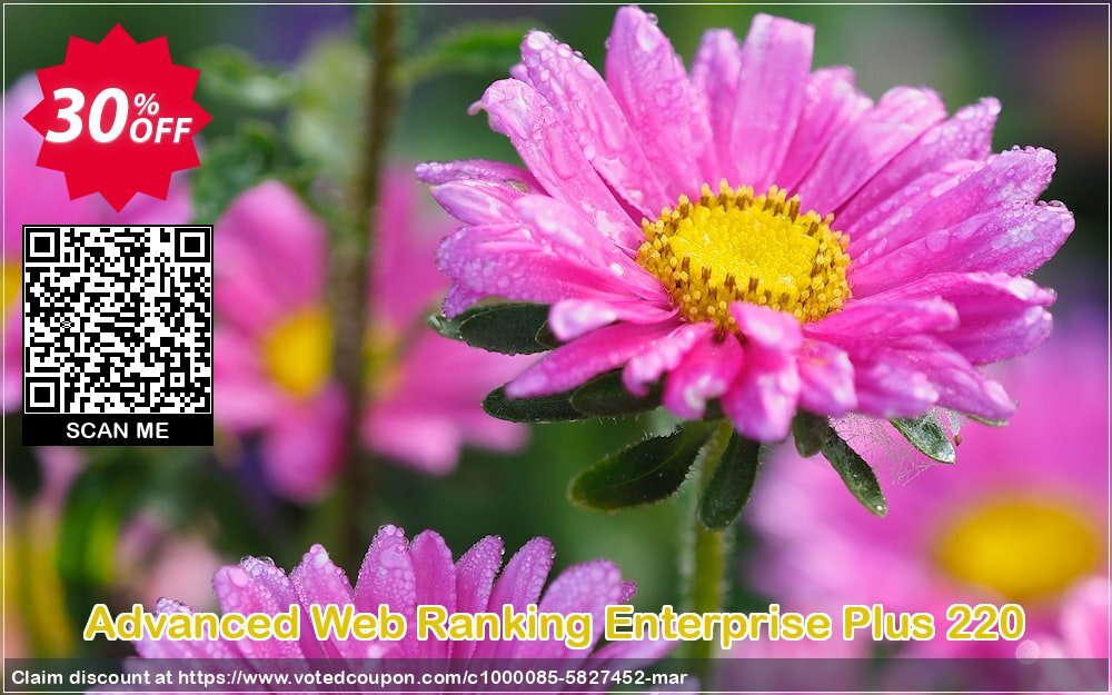 Advanced Web Ranking Enterprise Plus 220 Coupon, discount Advanced Web Ranking Enterprise Plus 220 awful discount code 2024. Promotion: awful discount code of Advanced Web Ranking Enterprise Plus 220 2024