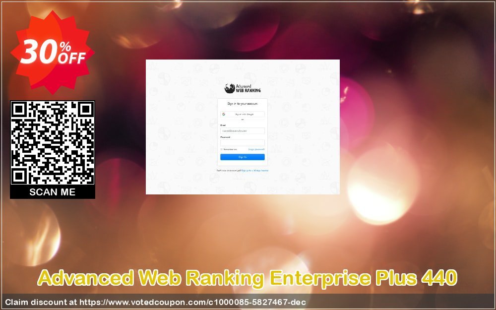 Advanced Web Ranking Enterprise Plus 440 Coupon, discount Advanced Web Ranking Enterprise Plus 440 impressive promo code 2023. Promotion: impressive promo code of Advanced Web Ranking Enterprise Plus 440 2023