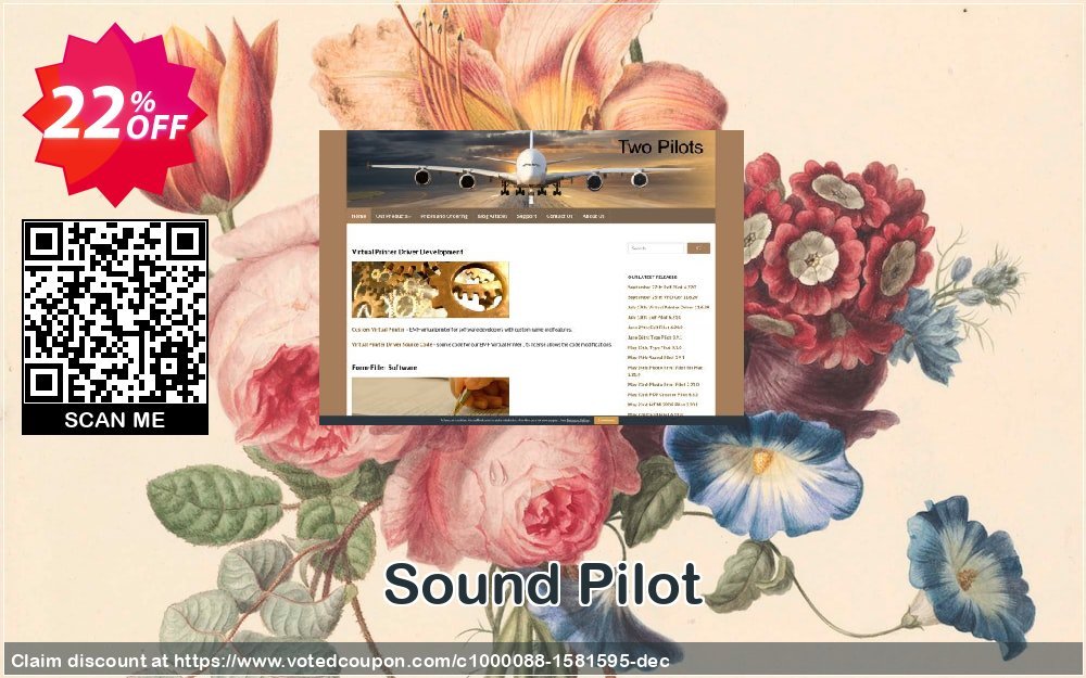 Sound Pilot Coupon, discount Sound Pilot Dreaded offer code 2023. Promotion: staggering discount code of Sound Pilot 2023