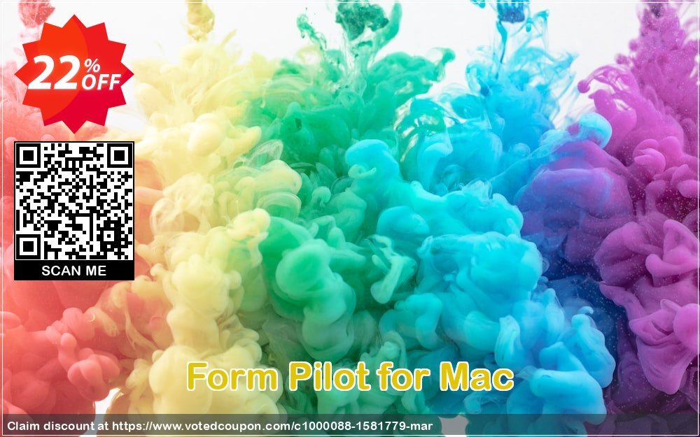 Form Pilot for MAC Coupon, discount Form Pilot for Mac Dreaded promo code 2024. Promotion: staggering discounts code of Form Pilot for Mac 2024