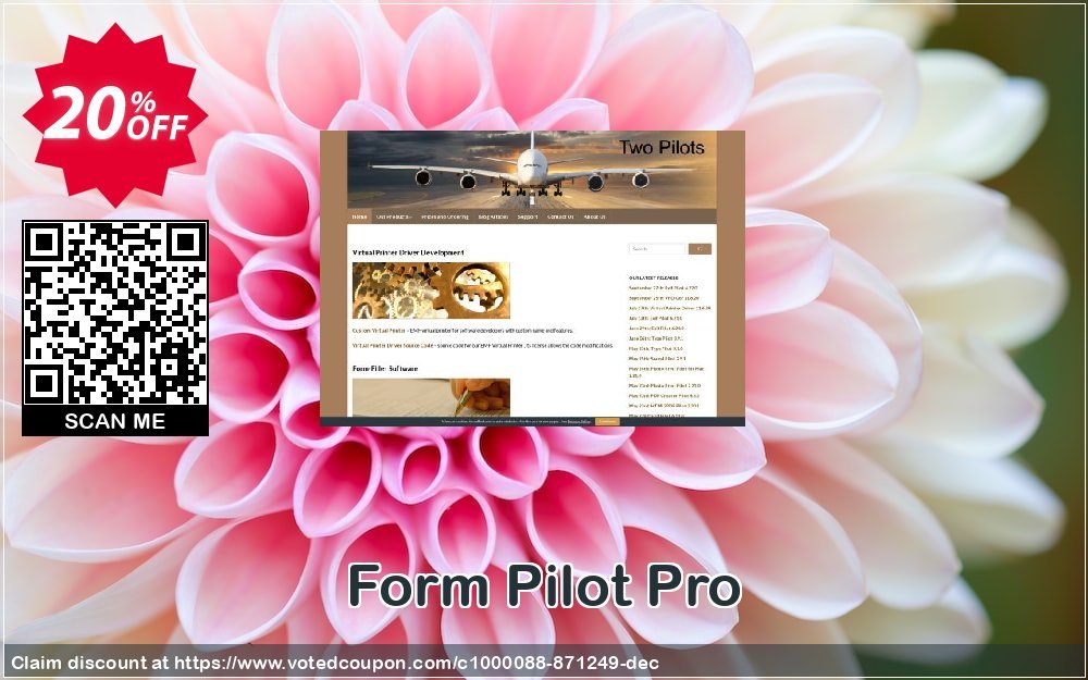 Form Pilot Pro Coupon, discount Form Pilot Pro amazing promotions code 2023. Promotion: amazing promotions code of Form Pilot Pro 2023